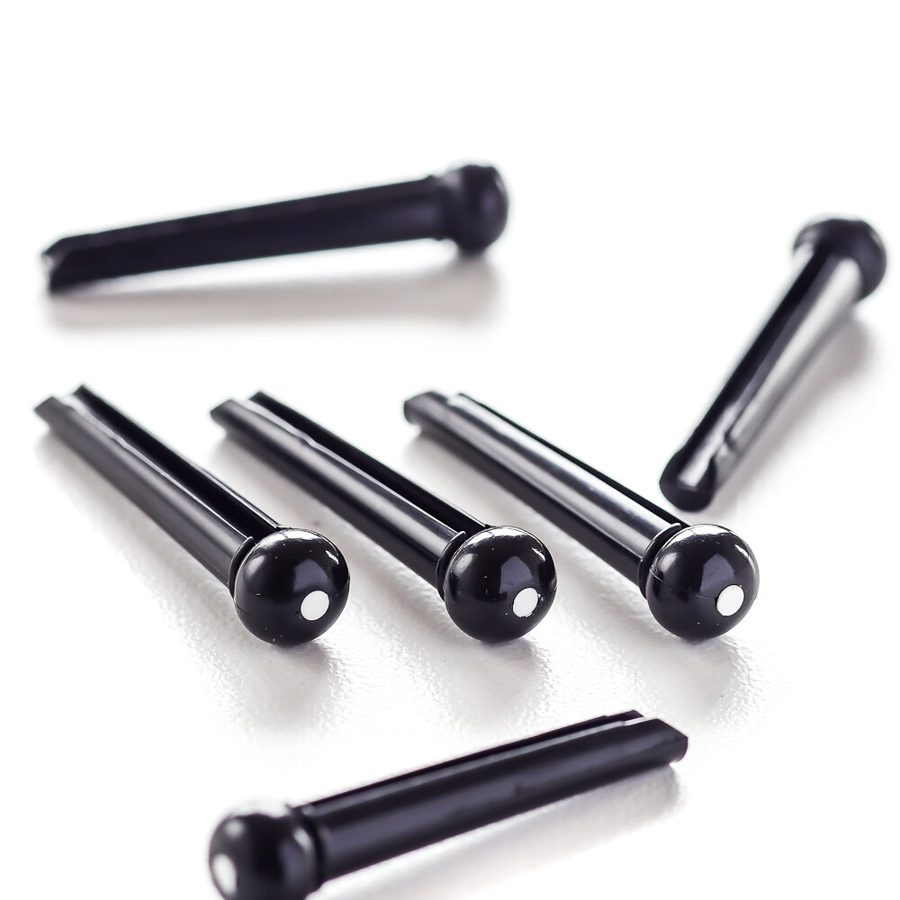 Pino de ponte violão preto (6 un.)