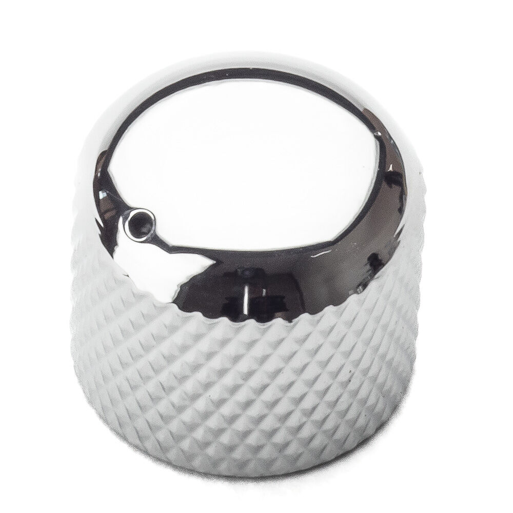 Knob metálico cromado (cúpula)