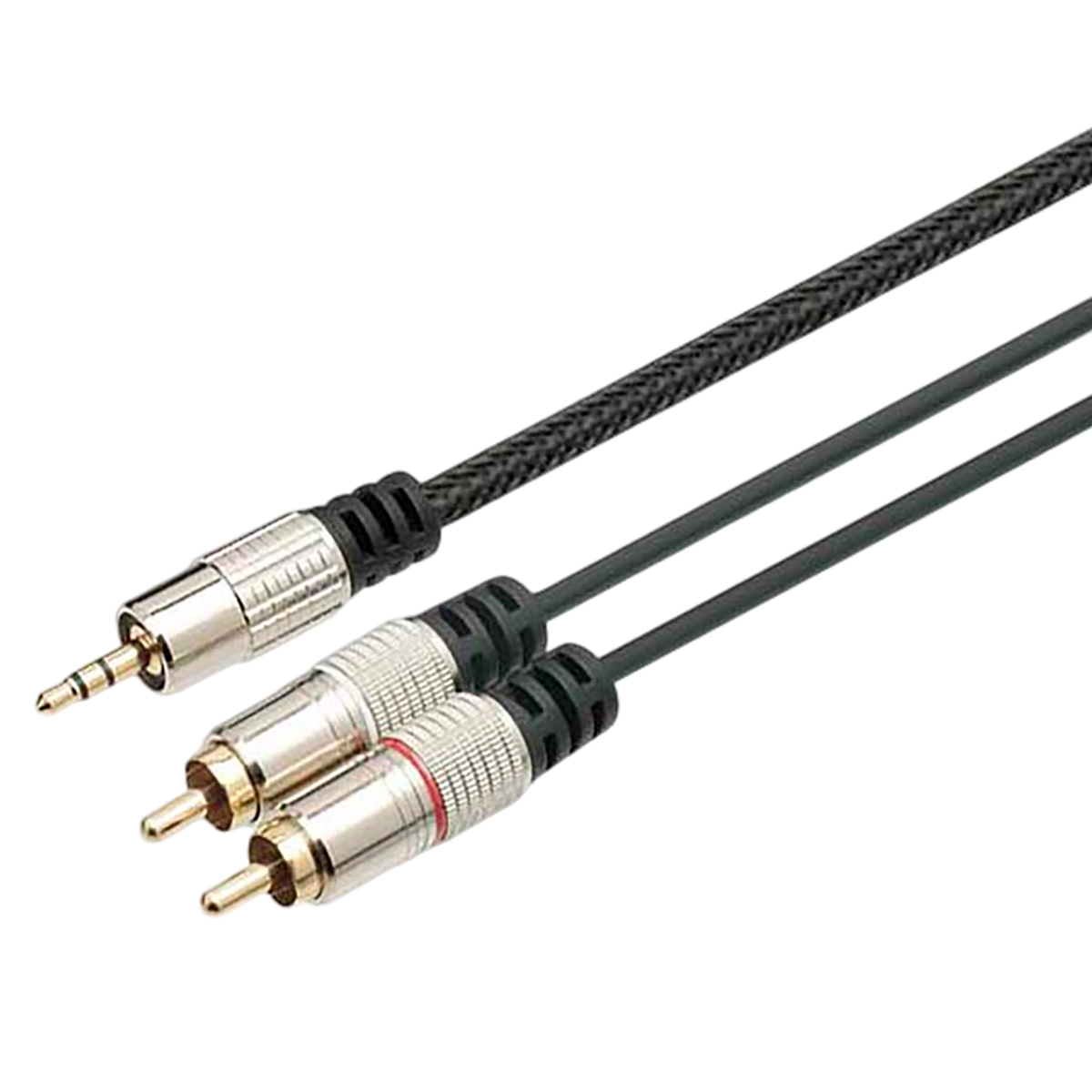 Cabo P2 estéreo para 2 RCA 1,8 m MXT