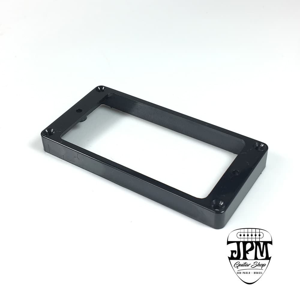 HL Moldura Humbucker Ponte Preta Base Reta