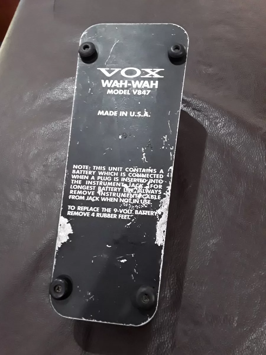 Pedal Vox V847