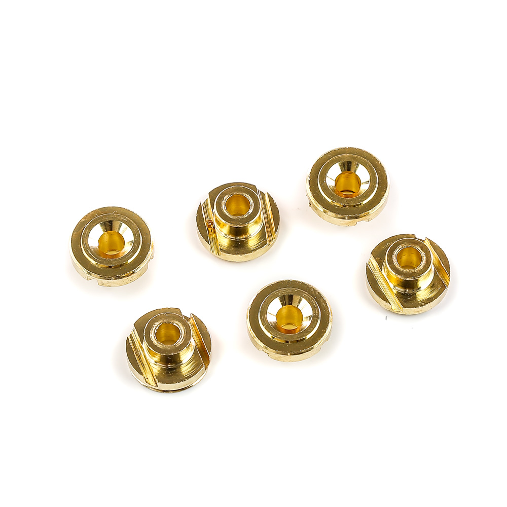 Baixa Cordas Guitarra Redondo Dourado Poste Curto