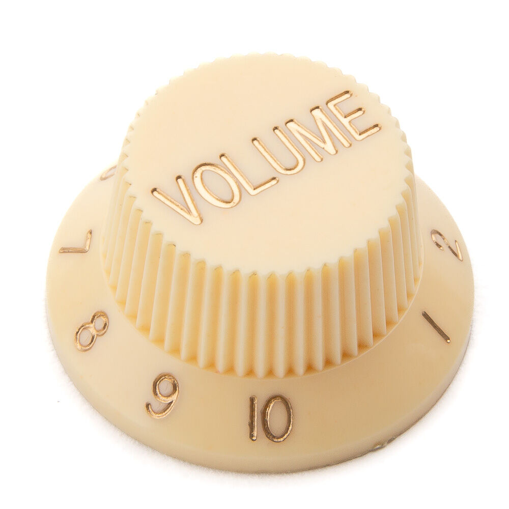 Knob de volume creme estilo Strato