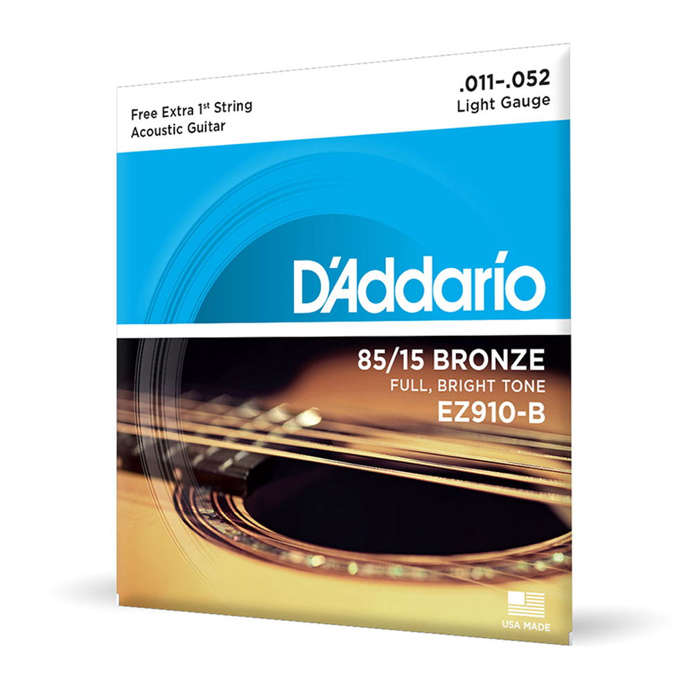 Encordoamento D'Addario violão aço EZ910 011