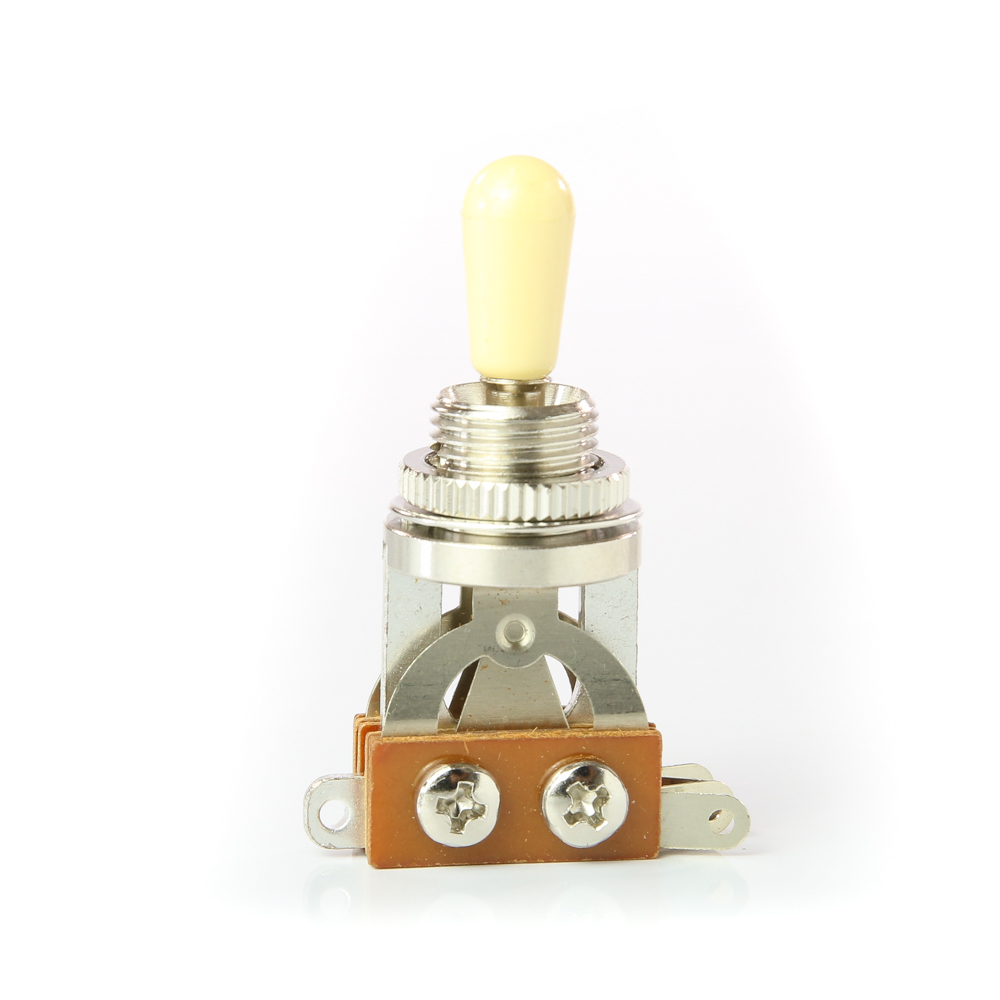 Chave seletora Les Paul (toggle) cromada, ponta creme