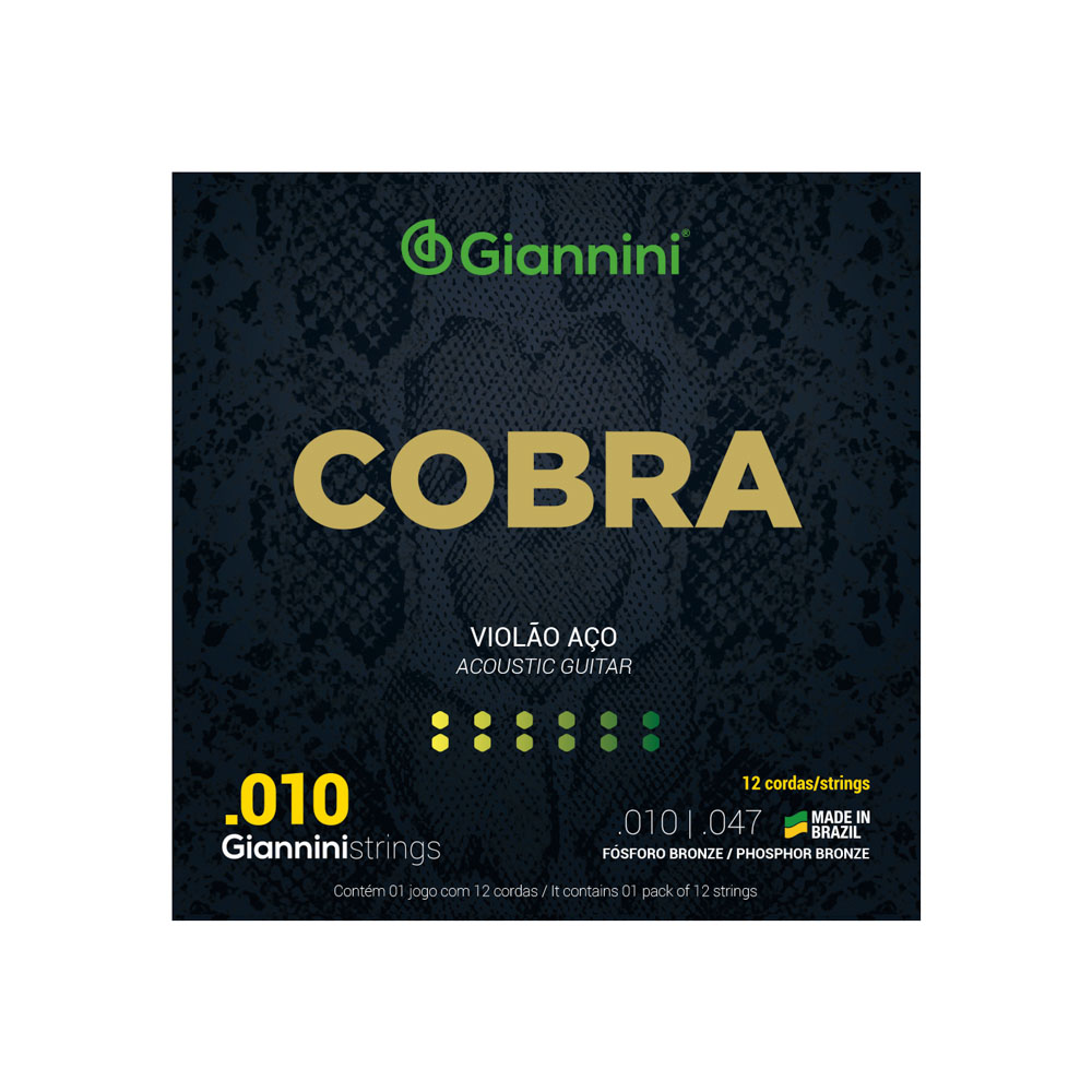 Encorodamento Giannnini Violão 12 cordas 010